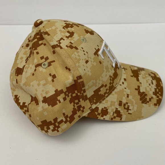 GoMatchUp Tampa Bay Rays TB Rays Military Camo Desert Sand Pixel Camouflage Hat - Picture 4 of 8